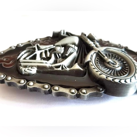 Motorcycle Belt Buckle men - Picture 2 of 6